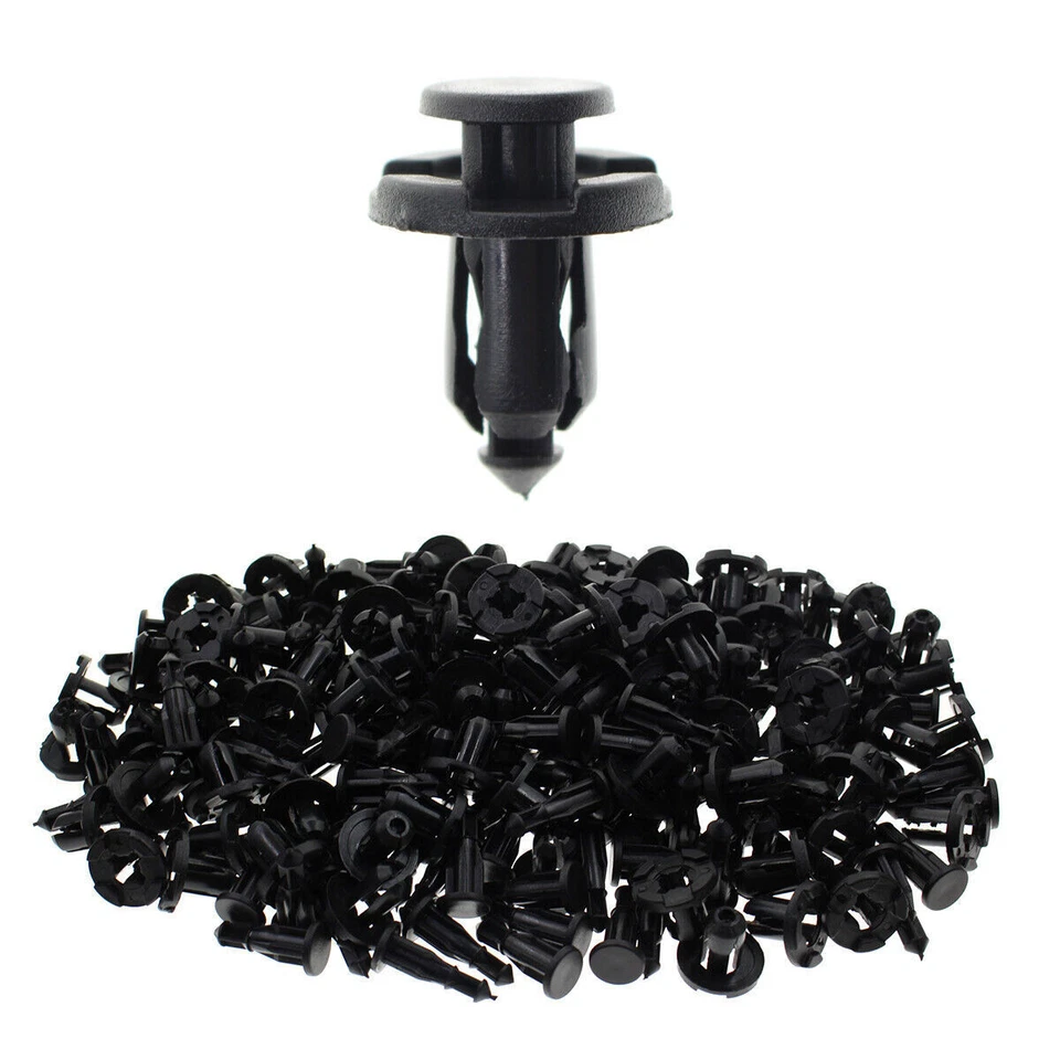 Juego de 100 tornillos remachables sujetadores de clip de guardabarros para Subaru 90914-000 Foto 2 de 4
