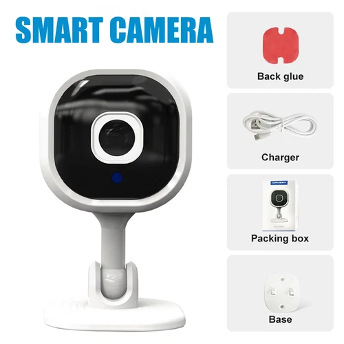 Wireless WiFi Security Camera System Smart Indoor Night Vision 1080P 2-Way Audio - Picture 10 of 13