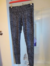 Pre-owned women's active wear leggings Champion Duo Dry Size S black/gray