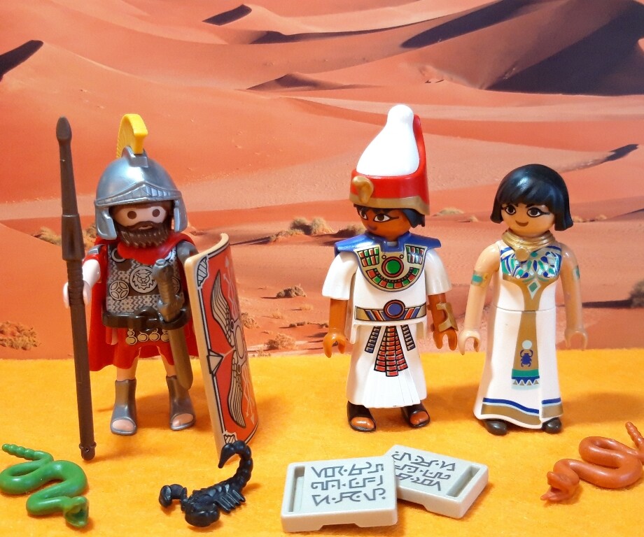 Playmobil Égypte et Rome pour développer l'imagination des enfants dès 4 ans