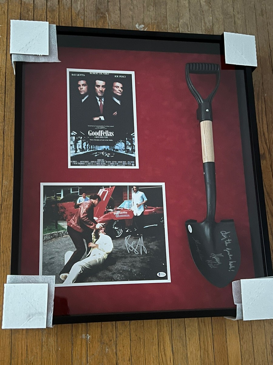 GOODFELLAS SIGNED/Framed Shovel by HENRY HILL & 11 x 14 By RAY