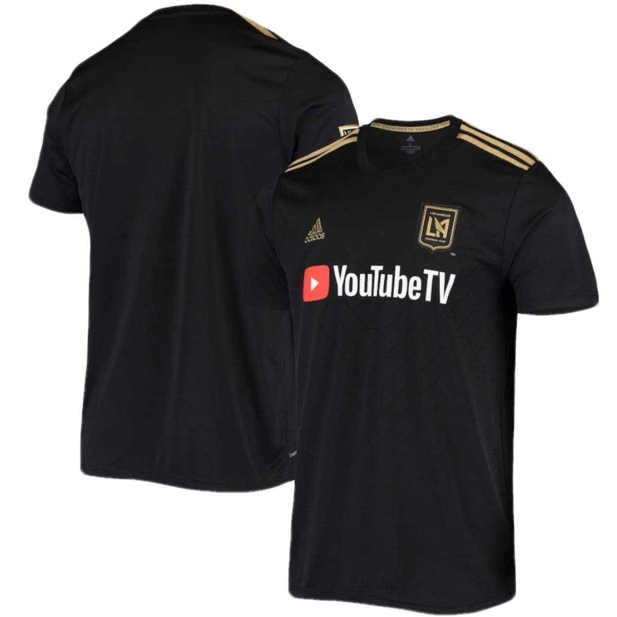 2018/19 Los Angeles FC Home Jersey S,M,L LAFC MLS Soccer Inaugural Season  NEW