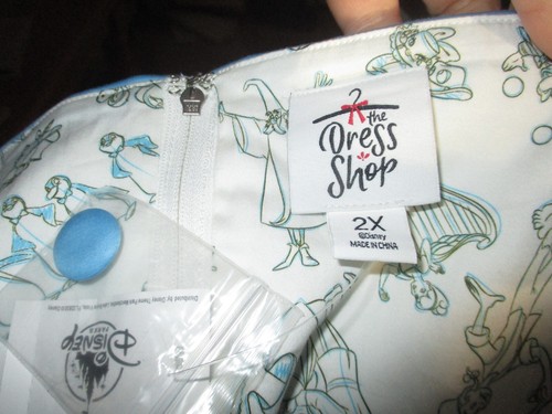 NWT Women's Disney The Dress Shop Ink and Paint Animated Characters Dress 2X - Picture 7 of 9