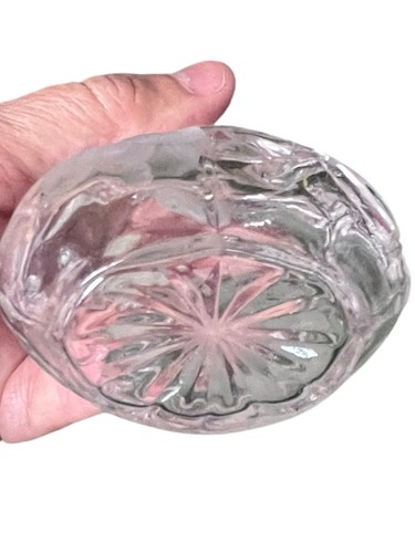 Vintage Princess House West Germany 24% Lead Crystal Perfume Bottle Fan Stopper - Picture 6 of 7