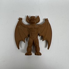 Diener Rubber Toy Figure Eraser Monster Space Alien Kaijou vtg BROWN Bat Vampire