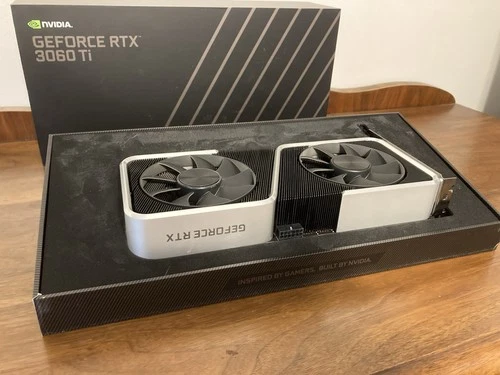 NVIDIA GeForce RTX 3060 Ti Founders Edition 8GB GDDR6 Graphics Card