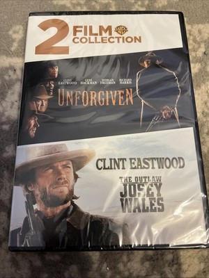Unforgiven / the Outlaw Josey Wales (DVD) New Sealed Clint Eastwood Westerns