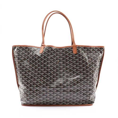 GOYARD Anjou GM Tote Bag PVC Canvas Brown