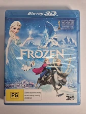 Frozen - 3d Blu-ray Disc (Blu-ray, 2013) Like New - Aus region