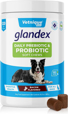 Vetnique Glandex Daily Probiotics for Dogs with Prebiotics to Support Gut Health