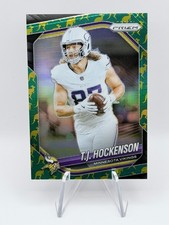 T.J. Hockenson - 2025 Panini Prizm #173 Kangaroo 61/61 Bookend Vikings SP