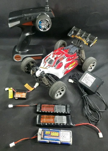Dromida Bx 4.18 4wd 1/18 Brushed RC Fast Baja 3 Batteries And Charger TESTED