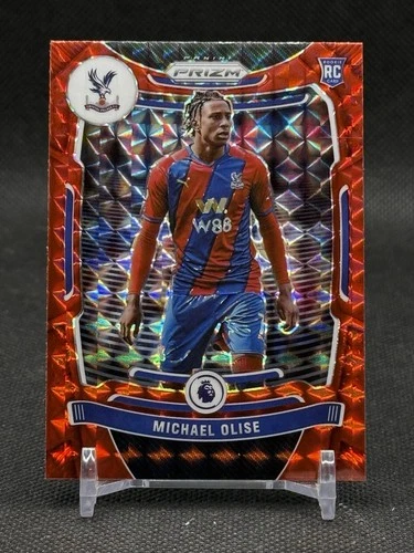 Michael Olise 2021 Panini Prizm Michael Olise #296 Red