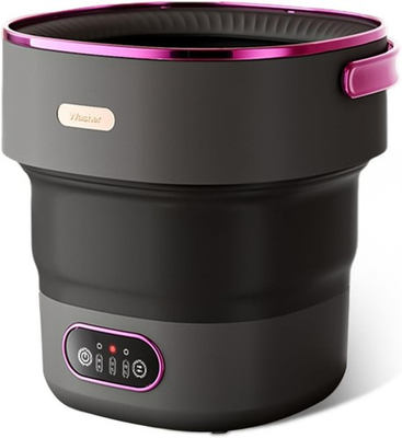 #ad Portable Washing Machine Mini Washer Foldable Washer and Spin Dryer Small Travel $43.99