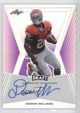 2014 Leaf Metal Draft Purple Prismatic 3/25 Damien Williams #BA-DW1 Auto 1j2