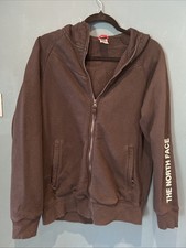 The North Face Men's Full Zip Hoodie Black  High  Neck, Long Sleeve Medium