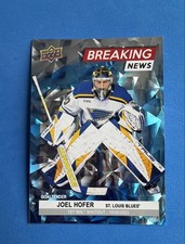 2024-25 Upper Deck Series 1 - Breaking News Joel Hofer #BN-24