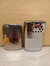 Aladdin Jon-E GI Hand Warmer Minneapolis Minnesota & Peacock Hand Warmer Japan