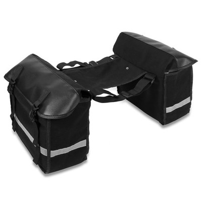 1Pair Motorcycle Saddlebag Side Tool Bags Cycling Luggage Bag Waterproof Nylo...