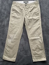 Stone Island Sportswear Company Relaxing Pants Men’s Size 36 Beige Cotton Italy