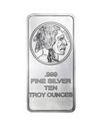 10 Troy oz Buffalo .999 Fine Silver Bar Sealed (1) 10oz Bar
