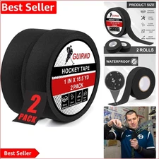 Reliable Waterproof Goon Tape - 2 Rolls of Black Cloth Tape for Sports & Tools