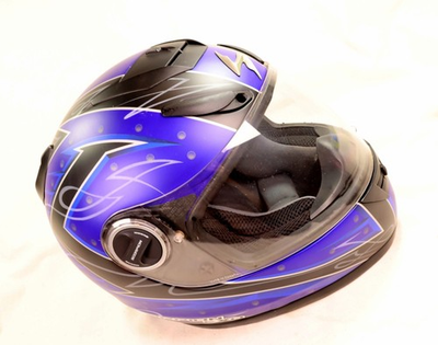 #ad #ad Scorpion EXO 400 Full Face Motorcycle Helmet venting at chin Worn one time only $64.00