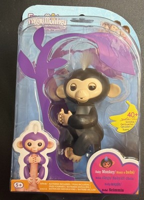 Fingerlings Black Baby Monkey Finn SEALED WowWee AUTHENTIC NIB