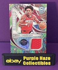 2023-24 Panini Spectra Amen Thompson # ASP-AMT Aspiring Meta Prizm /25 (RC, MEM)