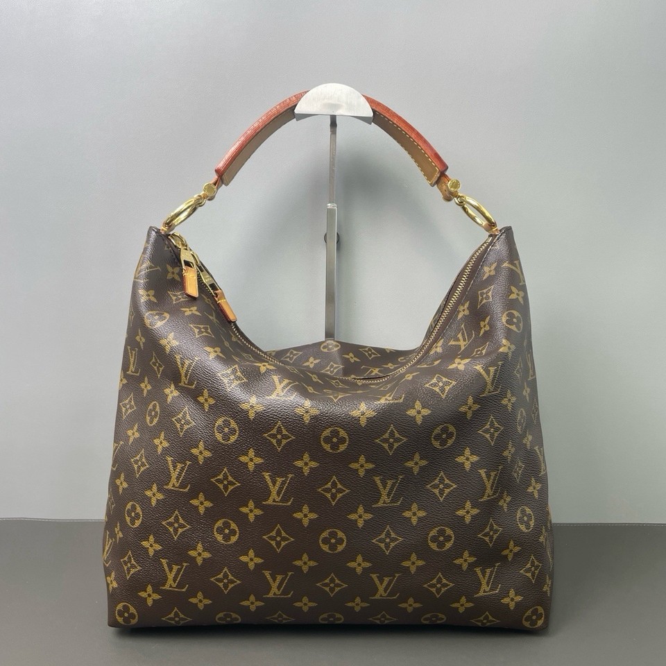 Authentic Pre-owned Louis Vuitton Monogram Canvas Sully MM Hobo Shoulder Bag