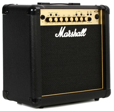Marshall 15 Watt 1x8 combo w/ 2 channels, FX, MP3 input
