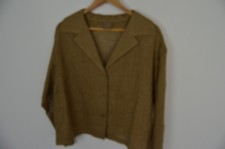 Annette Gortz linen Jacket Size 40. E6