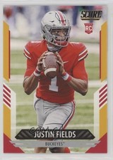 2021 Score Rookies Gold Justin Fields #302 0zj7