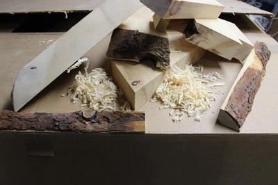 ZIRBE ZIRBENHOLZ 10,0 kg Zirbe Holz Schnittholz Zirbenholz Bastler Duft Arve BIO drechseln