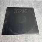 AC/DC Back In Black LP Record 1980 Atlantic SD16018 Vintage