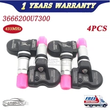 4PCS 3666200U7300 TPMS Tire Pressure Sensor For JAC IC5 X8 PLUS Airo Sehol Geely