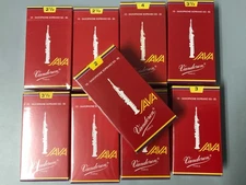 Vandoren Java Red Bb Soprano Saxophone Reeds Boxes or Singles Mix & Match