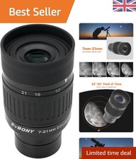 SV135 Zoom Telescope Eyepiece 7-21mm - High Contrast, Wide Field, Multi-Use A...