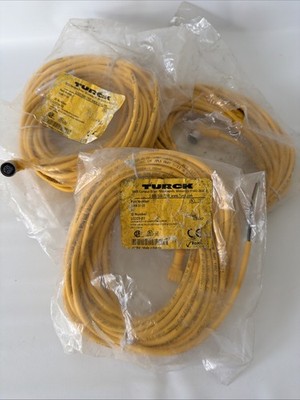 TURCK WKB 31-10  SENSOR CABLE , 30 Ft /10 METER ID# U2229-03