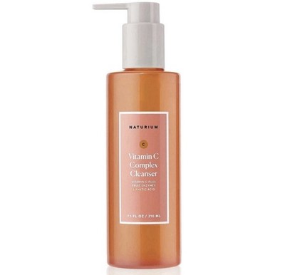 Naturium Vitamin C Complex Cleanser, w/Fruit Enzymes & Phytic Acid 7.1 Oz - New