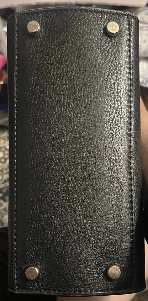 Kate Spade Black Mini Hayes Tote/Crossbody with Bow and Tassel Detail Coquette - Image 3 of 4