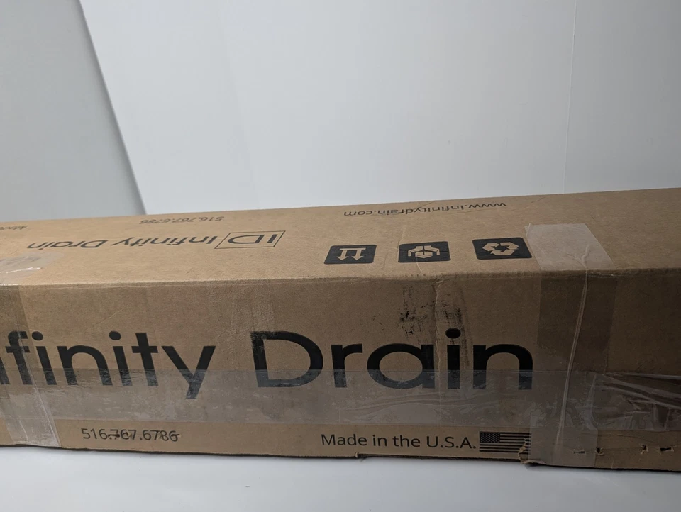 Kit Completo Serie S-PVC INFINITY DRAIN SAG 3836 BK S-AG 38 36", Negro Mate Foto 2 de 4