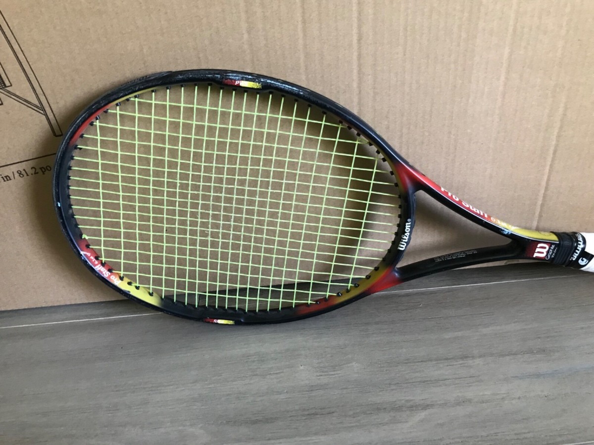 wilson - 中古 テニスラケット ウィルソン プロ スタッフ 6.1 ストレッチ 95 (G3)WILSON PRO STAFF 6.1 Stretch 95 Wilson 中古 テニスラケット ウィルソン プロ スタッフ 6.1
