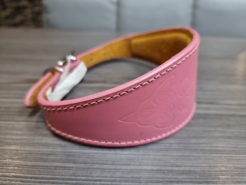 Greyhound collar 14-17 Inch soft leather SECONDS / SAMPLE G22 - Picture 3 of 6
