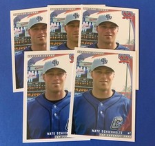 NATE SCHIERHOLTZ 5card lot 2006 Grandstand Eastern League Top Prospects