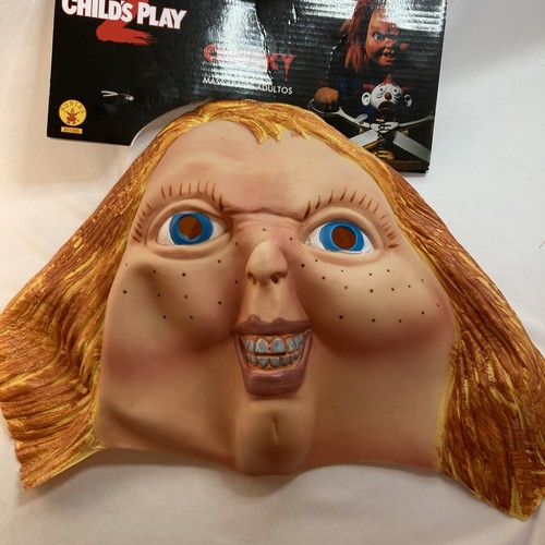 CHILD'S PLAY 2 CHUCKY Evil Chucky Adult Unisex Halloween Mask NEW with Tag - Picture 11 of 12