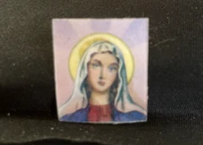 1960's Small VariVue Motion Animation Lenticular Flicker Jesus & Mary