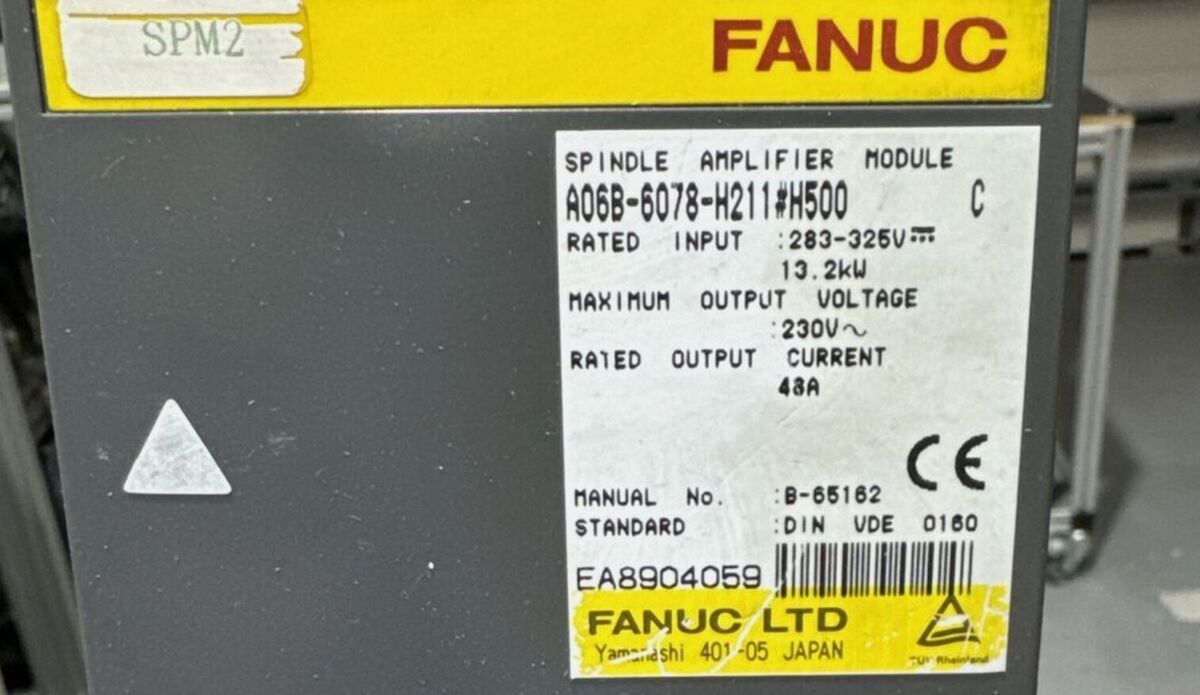 New Genuine New In Box Fanuc A06B-6078-H211#H500 Spindle New Genuine New In Box Fanuc A06B-6078-H211#H500 Spindle