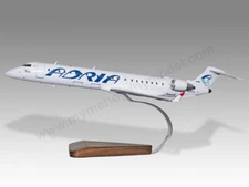 Bombardier CRJ-900LR Adria Airways Desk Wood Airplane Model Large Scale 1/100
