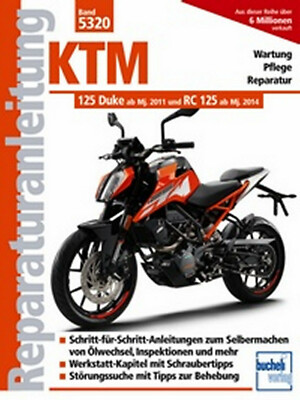 REPARATURANLEITUNG WERKSTATTHANDBUCH 5320 KTM 125 DUKE RC 125